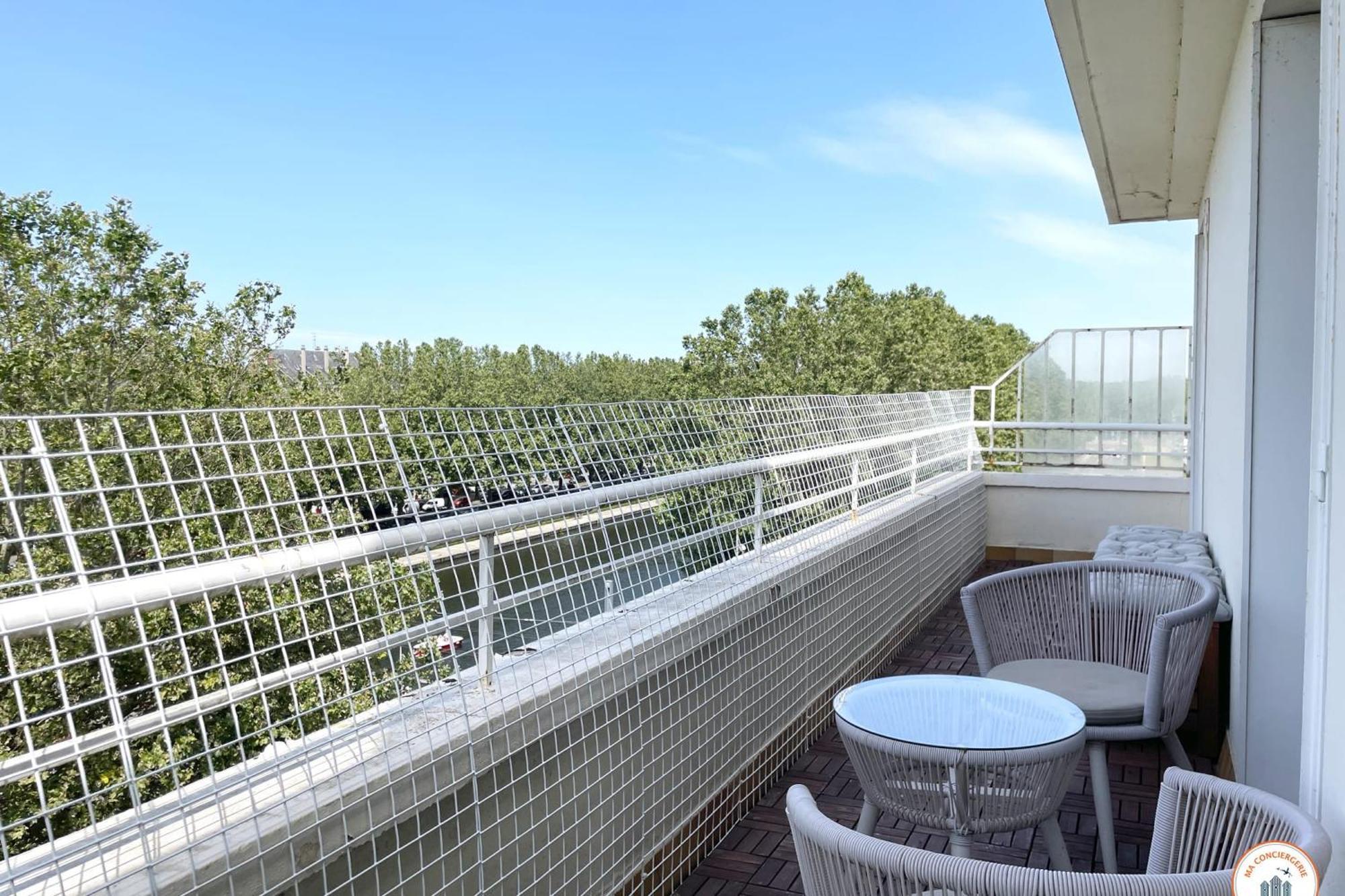 Le Penthouse - Vue Centre Ville, Proche Gare Sncf 凯恩 外观 照片