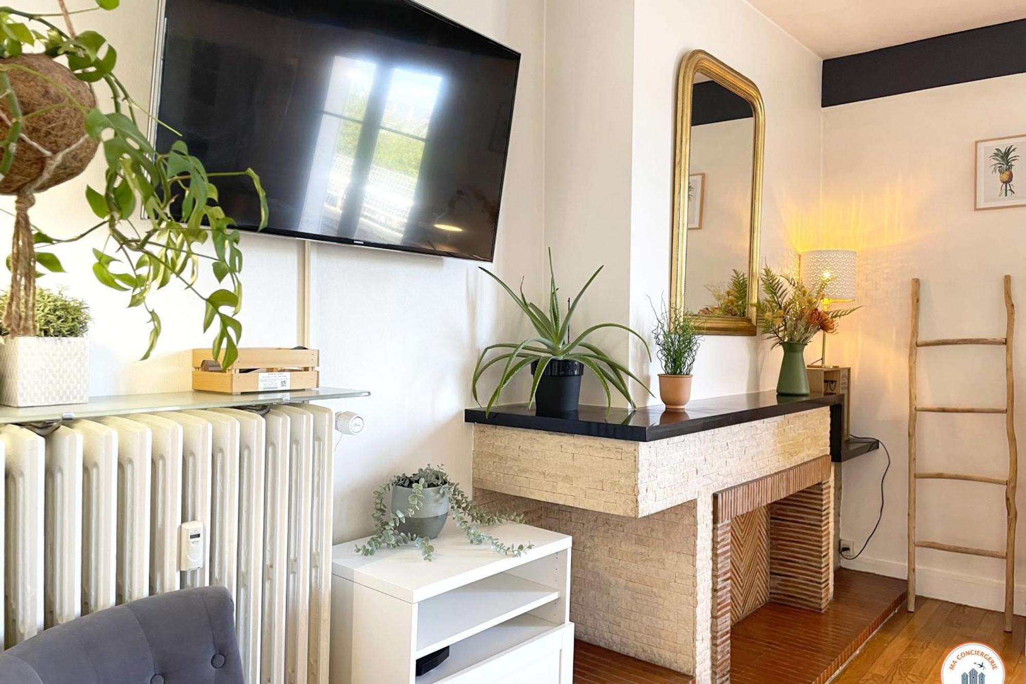 Le Penthouse - Vue Centre Ville, Proche Gare Sncf 凯恩 外观 照片